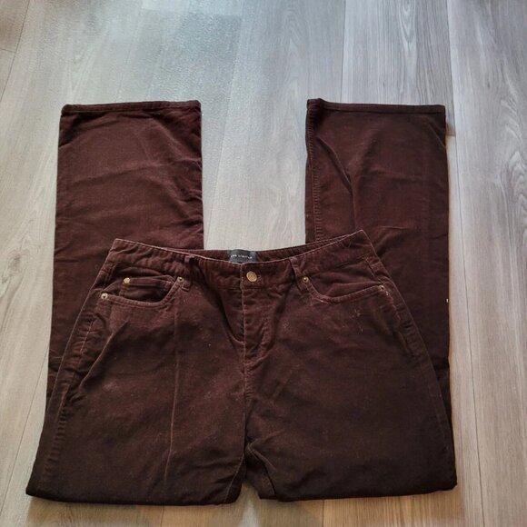 The Limited Collection Women 10  Drew Fit Brown Career Work Pants NWOT - Picture 1 of 4